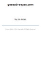 Mobile Screenshot of goseabreezes.com